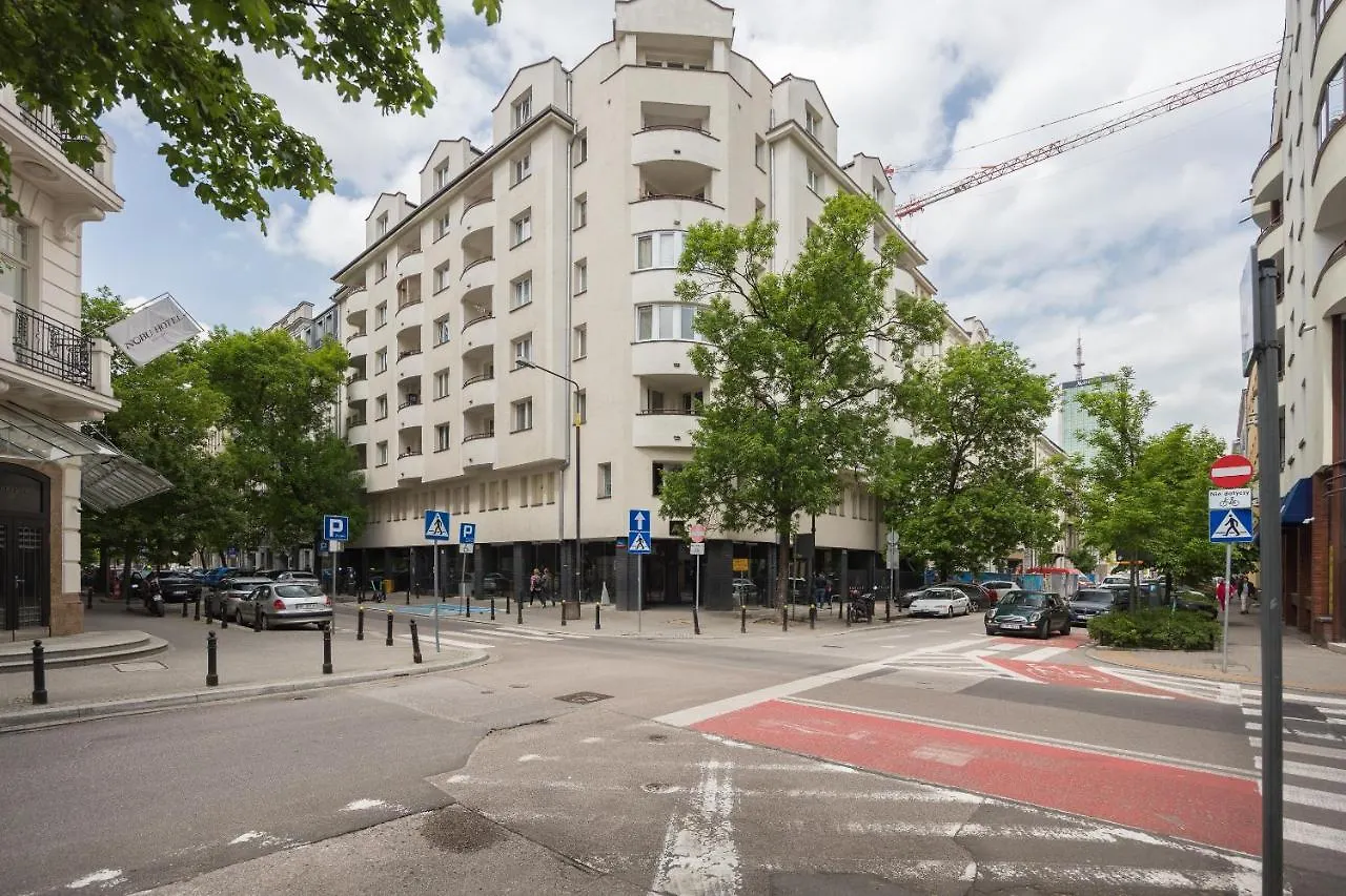 Wilcza City Centre Studio Varšava Apartmán