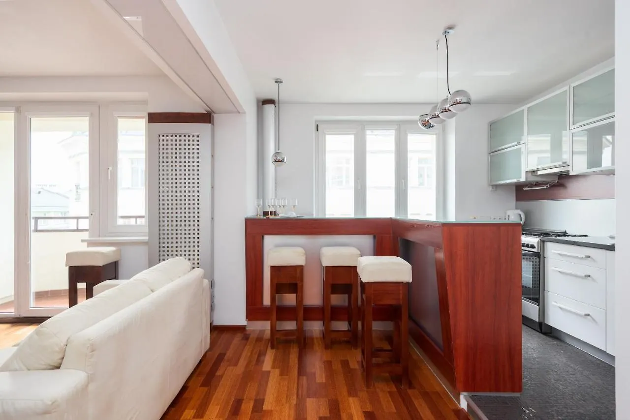 Apartmán Wilcza City Centre Studio Varšava